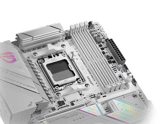 ASUS ROG STRIX B850-G GAMING WIFI 8000MHz (OC) DDR5 Soket AM5 M.2 HDMI DP mATX Anakart h7