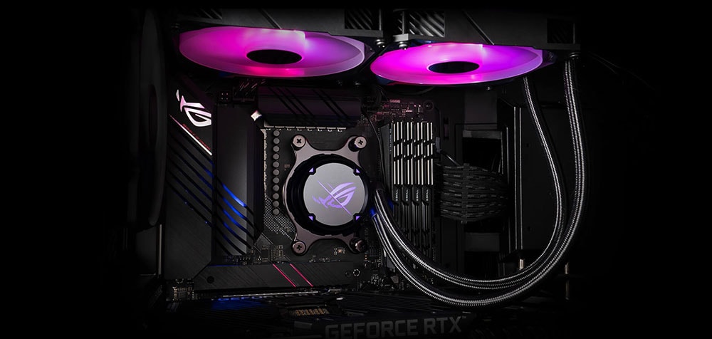 ASUS ROG STRIX LC II 280 ARGB V2 Sıvı Soğutucu yh6