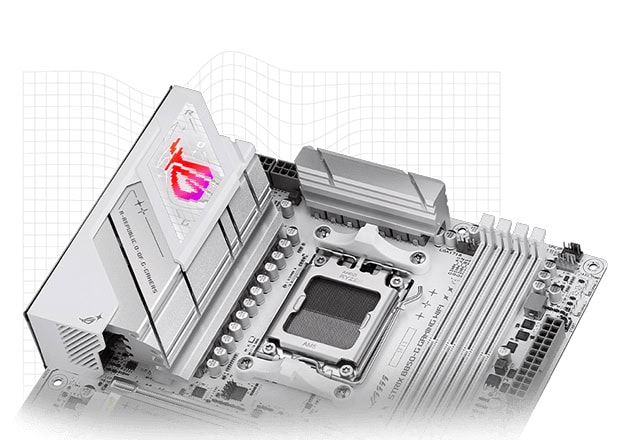 ASUS ROG STRIX B850-G GAMING WIFI 8000MHz (OC) DDR5 Soket AM5 M.2 HDMI DP mATX Anakart h11