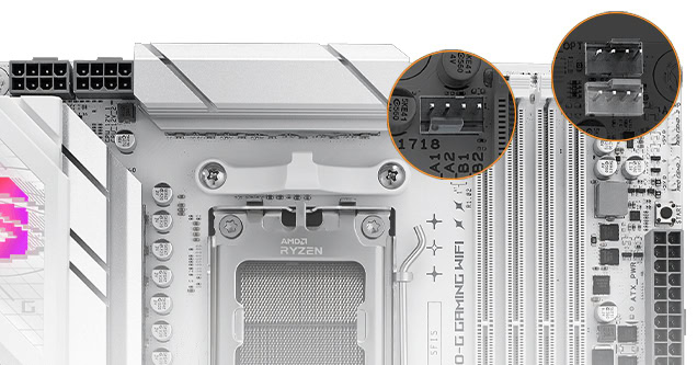 ASUS ROG STRIX B850-G GAMING WIFI 8000MHz (OC) DDR5 Soket AM5 M.2 HDMI DP mATX Anakart h12