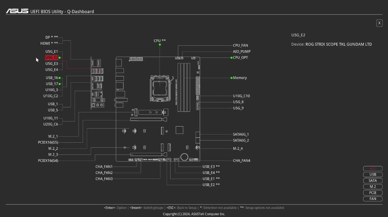 ASUS ROG STRIX B850-G GAMING WIFI 8000MHz (OC) DDR5 Soket AM5 M.2 HDMI DP mATX Anakart h21