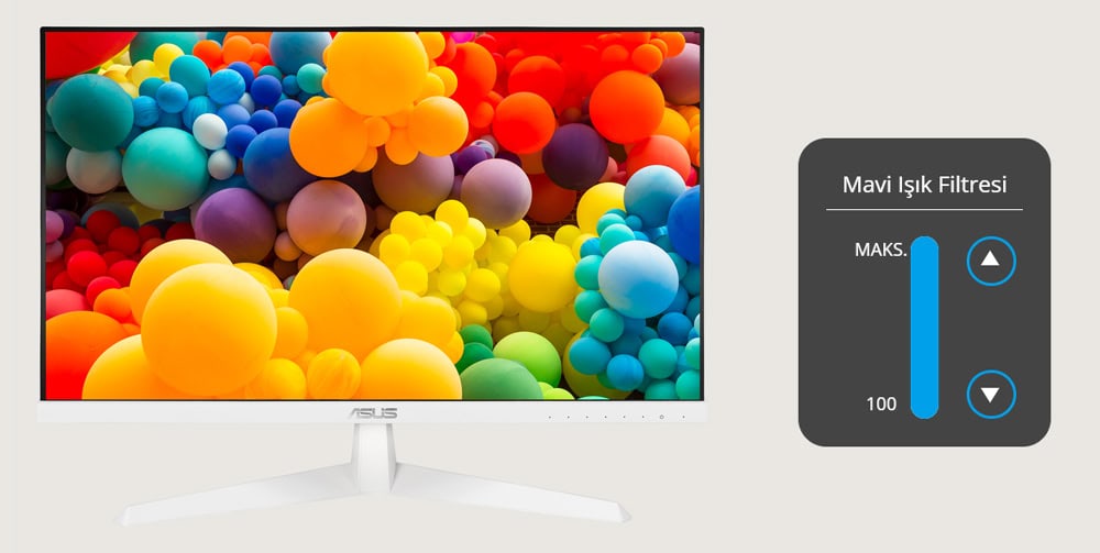 ASUS VY249HF-W Monitör h9