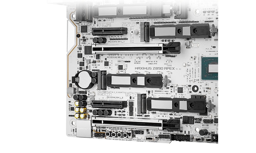 ROG Maximus Z890 Apex asus-rog-maximus-z890-apex-9000mhz-oc-ddr5-soket-lga1851-m-2-atx-anakart