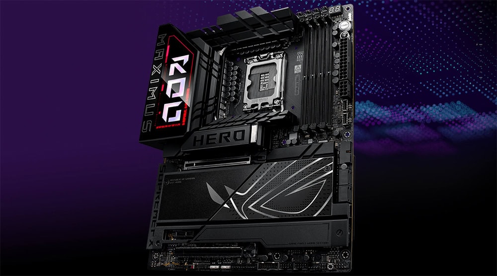 ROG Maximus Z890 Hero asus-rog-maximus-z890-hero-8800mhz-oc-ddr5-soket-lga1851-m-2-hdmi-atx-anakart