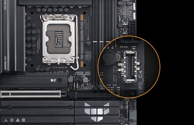 TUF GAMING B860M-PLUS asus-tuf-gaming-b860m-plus-8800mhz-oc-ddr5-soket-lga1851-m-2-hdmi-dp-matx-anakart