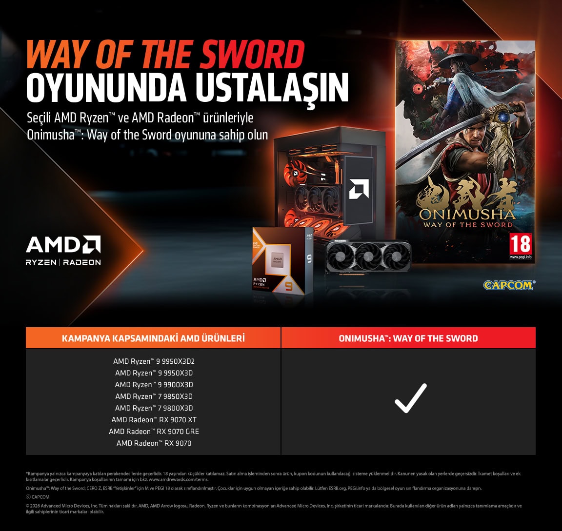 Amd Way Of The Sword Oyun Kampanyasi 20260824