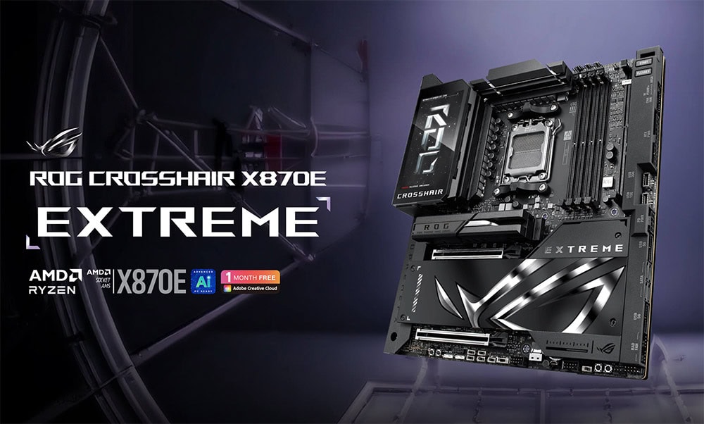 ROG CROSSHAIR X870E EXTREME asus-rog-crosshair-x870e-extreme-9000mhz-oc-ddr5-soket-am5-m-2-hdmi-type-c-e-atx-anakart