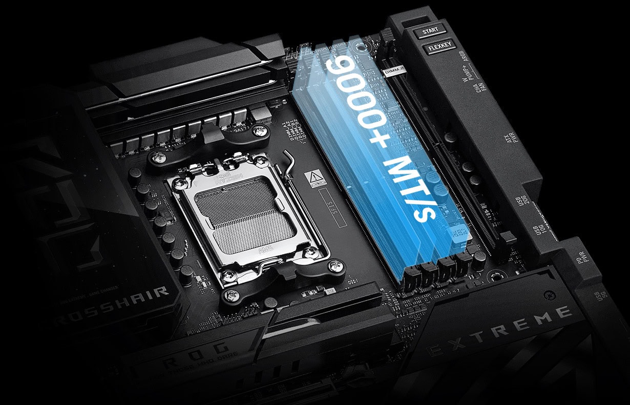ROG CROSSHAIR X870E EXTREME asus-rog-crosshair-x870e-extreme-9000mhz-oc-ddr5-soket-am5-m-2-hdmi-type-c-e-atx-anakart
