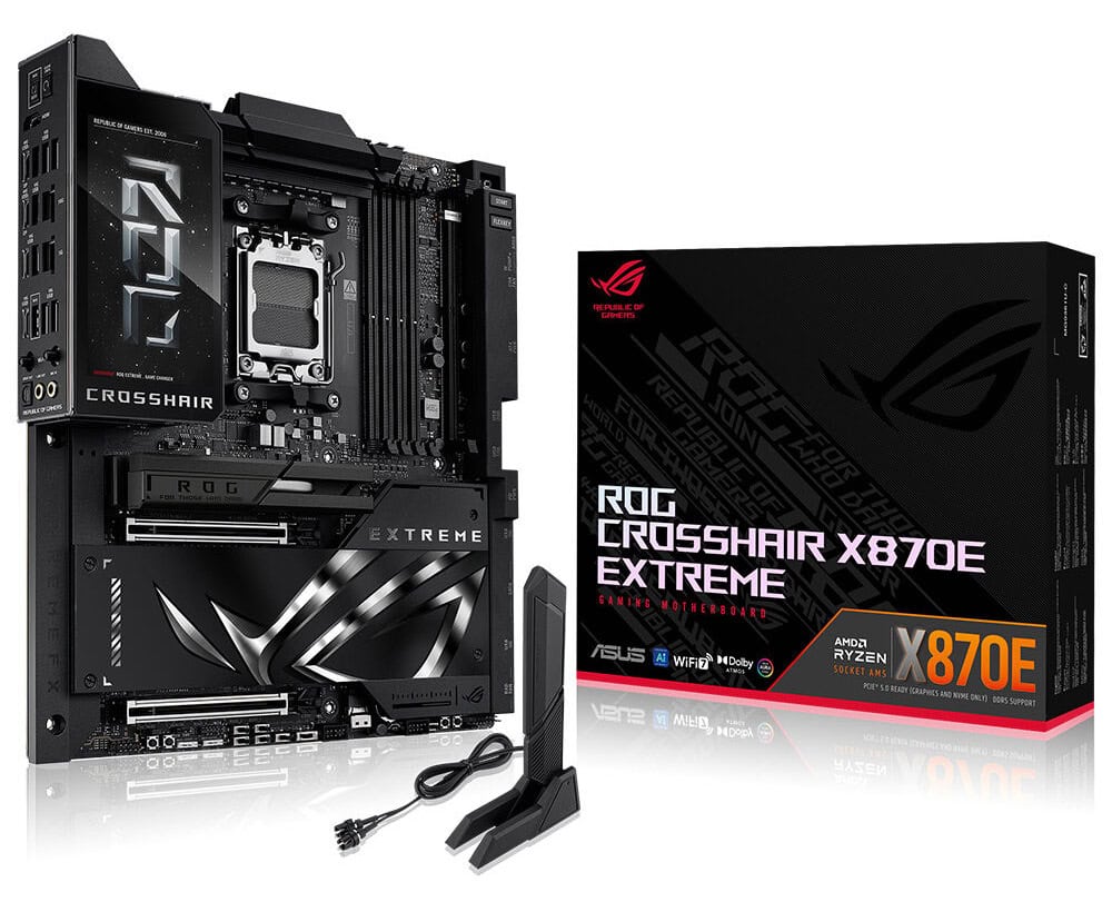 ROG CROSSHAIR X870E EXTREME asus-rog-crosshair-x870e-extreme-9000mhz-oc-ddr5-soket-am5-m-2-hdmi-type-c-e-atx-anakart
