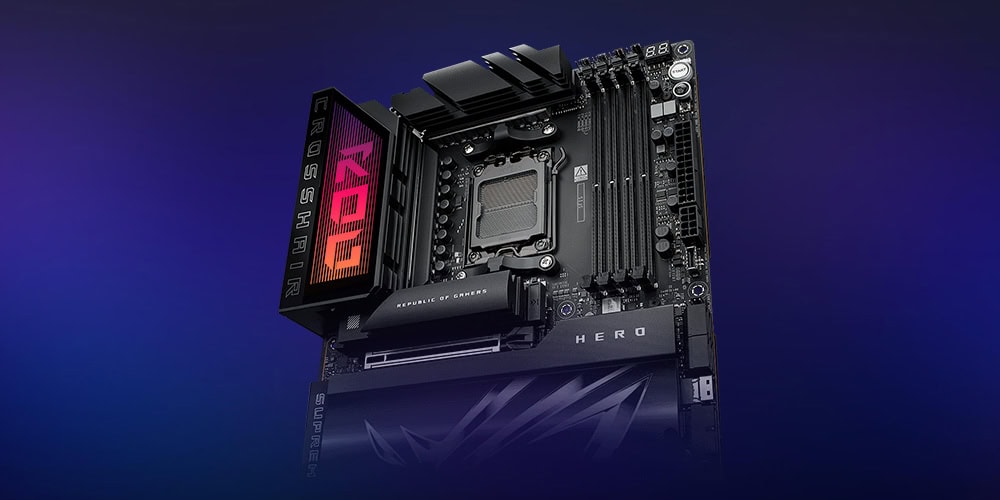 ROG Crosshair X870E Hero asus-rog-crosshair-x870e-hero-8600mhzoc-ddr5-soket-am5-m-2-hdmi-atx-anakart