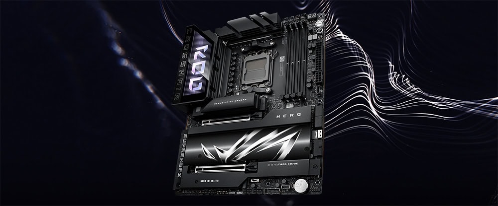ROG Crosshair X870E Hero asus-rog-crosshair-x870e-hero-8600mhzoc-ddr5-soket-am5-m-2-hdmi-atx-anakart