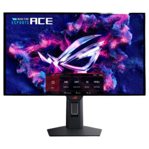ASUS ROG Strix OLED XG259QDPG 24.5 inç 560Hz Full HD oyun monitörü, QD-OLED ekran ve Adaptive Sync teknolojisi ile yüksek performans sağlar.