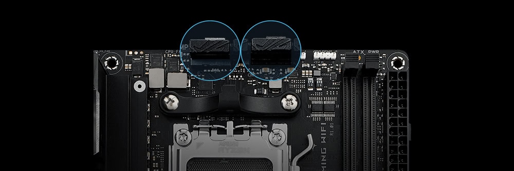 ROG Strix X870-I Gaming WiFi asus-rog-strix-x870-i-gaming-wifi-8600mhzoc-ddr5-soket-am5-m-2-hdmi-mini-itx-anakart
