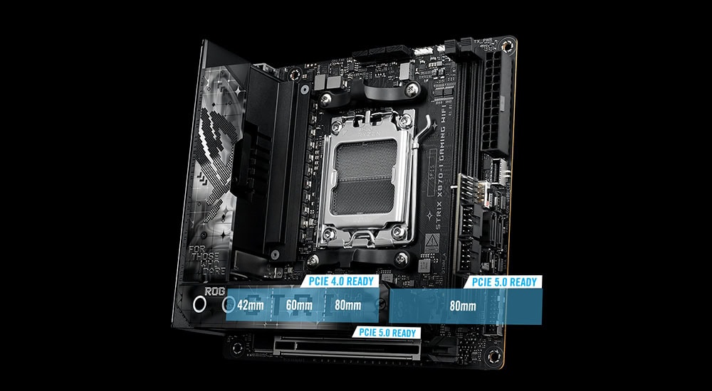 ROG Strix X870-I Gaming WiFi asus-rog-strix-x870-i-gaming-wifi-8600mhzoc-ddr5-soket-am5-m-2-hdmi-mini-itx-anakart