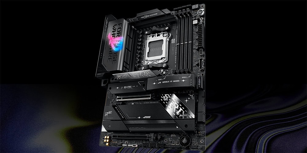 ROG Strix X870E-E Gaming WiFi asus-rog-strix-x870e-e-gaming-wifi-8400mhzoc-ddr5-soket-am5-m-2-hdmi-atx-anakart