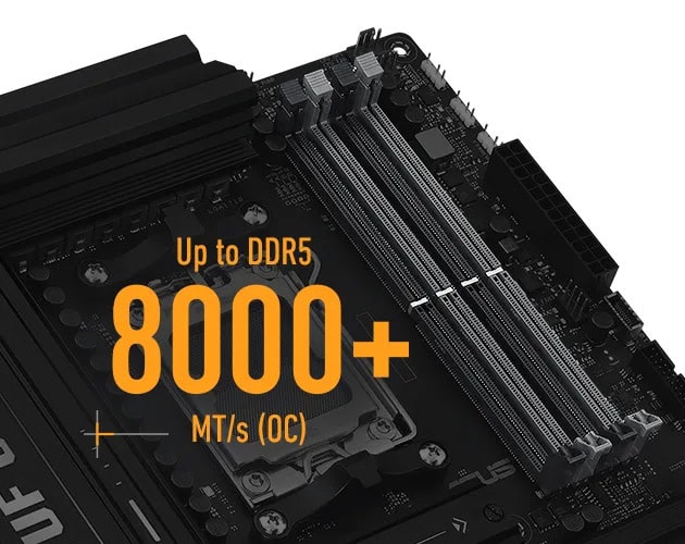TUF GAMING B850M-E WIFI asus-tuf-gaming-b850m-e-wifi-8000mhz-oc-ddr5-soket-am5-m-2-hdmi-dp-matx-anakart