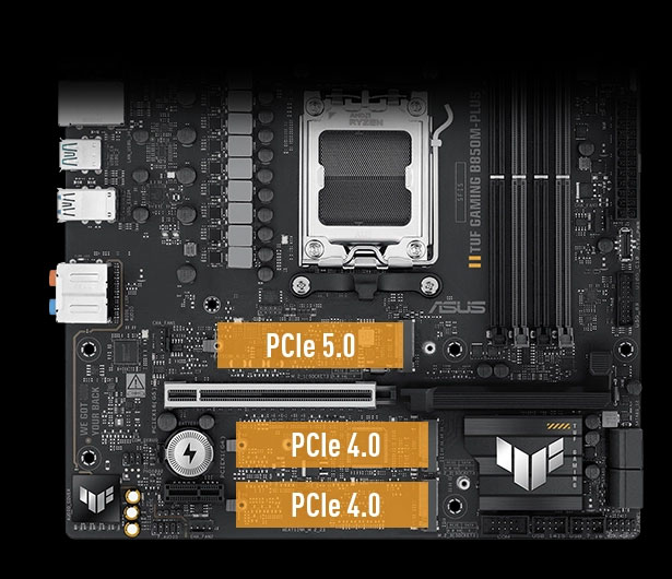 TUF GAMING B850M-PLUS asus-tuf-gaming-b850m-plus-8000mhz-oc-ddr5-soket-am5-m-2-hdmi-dp-matx-anakart