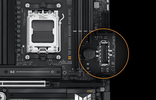 TUF GAMING B850M-PLUS WIFI asus-tuf-gaming-b850m-plus-wifi-8000mhz-oc-ddr5-soket-am5-m-2-hdmi-dp-matx-anakart