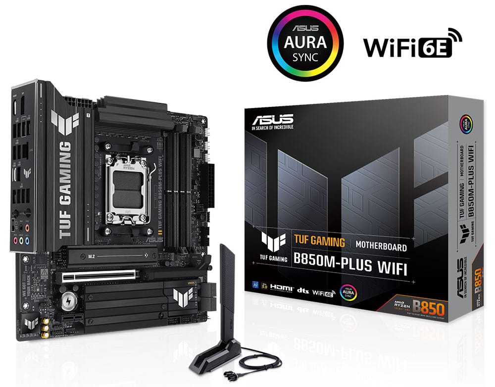 TUF GAMING B850M-PLUS WIFI asus-tuf-gaming-b850m-plus-wifi-8000mhz-oc-ddr5-soket-am5-m-2-hdmi-dp-matx-anakart