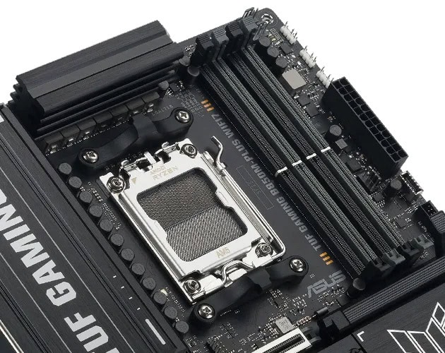 TUF GAMING B850M-PLUS WIFI7 asus-tuf-gaming-b850m-plus-wifi7-8000mhz-oc-ddr5-soket-am5-m-2-hdmi-dp-matx-anakart