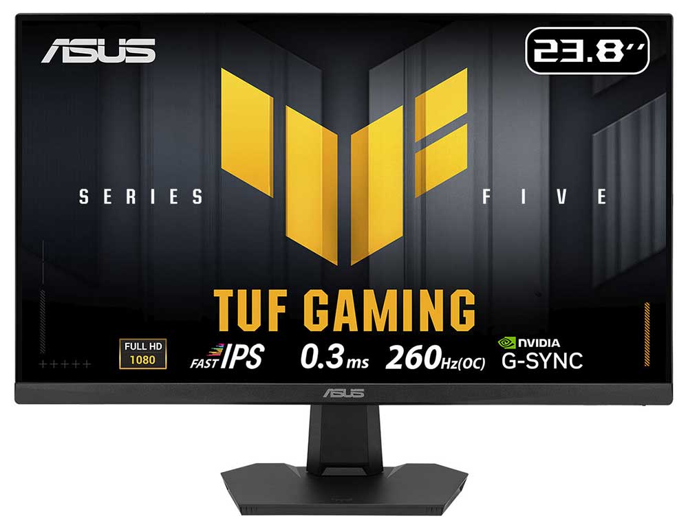 VG249QM5F asus-tuf-gaming-vg249qm5f-23-8-inc-260hz-0-3ms-full-hd-adaptive-sync-fast-ips-gaming-monitor