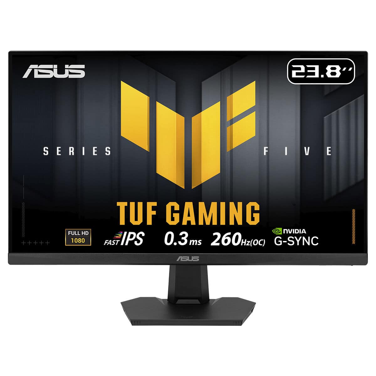 Asus Tuf Gaming Vg249qm5f 23 8 Inc 260hz 0 3ms Full Hd Adaptive Sync Fast Ips Gaming Monitor Fc1