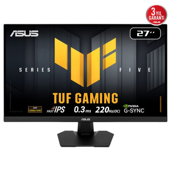Asus Tuf Gaming Vg27aq5f 27 Inc 220hz 0 3ms 2k Qhd Adaptive Sync Fast Ips Gaming Monitor Fc2
