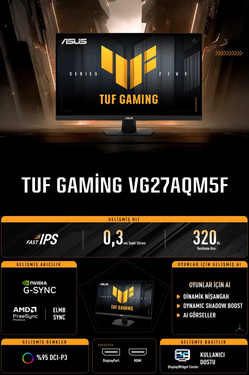 VG27AQM5F asus-tuf-gaming-vg27aqm5f-27-inc-320hz-0-3ms-2k-qhd-adaptive-sync-fast-ips-gaming-monitor