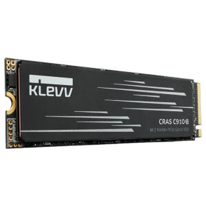 KLEVV CRAS 910G 1TB NVMe PCIe Gen4 SSD, yüksek performanslı M.2 SSD, oyun ve profesyonel kullanım için ideal.