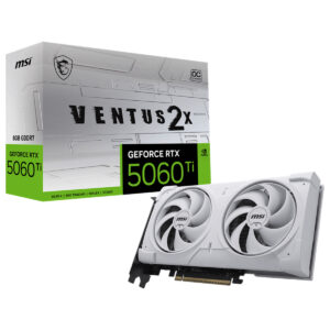 Msi Geforce Rtx 5060 Ti 8g Ventus 2x Oc White Plus 8gb Gddr7 128 Bit Dlss 4 Ekran Karti Fc1