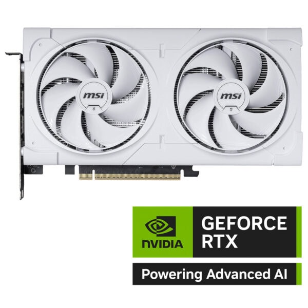 Msi Geforce Rtx 5060 Ti 8g Ventus 2x Oc White Plus 8gb Gddr7 128 Bit Dlss 4 Ekran Karti Fc2