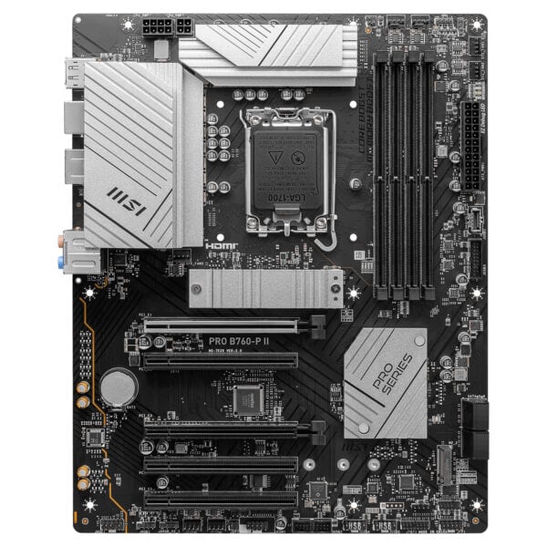 Msi Pro B760 P Ii 7000mhz Oc Ddr5 Soket Lga1700 M 2 Hdmi Dp Atx Anakart Fc2