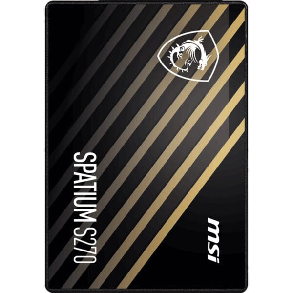 Msi Spatium S270 Sata 2 5 480gb Okuma 500mb Yazma 450mb Sata Ssd Fc6