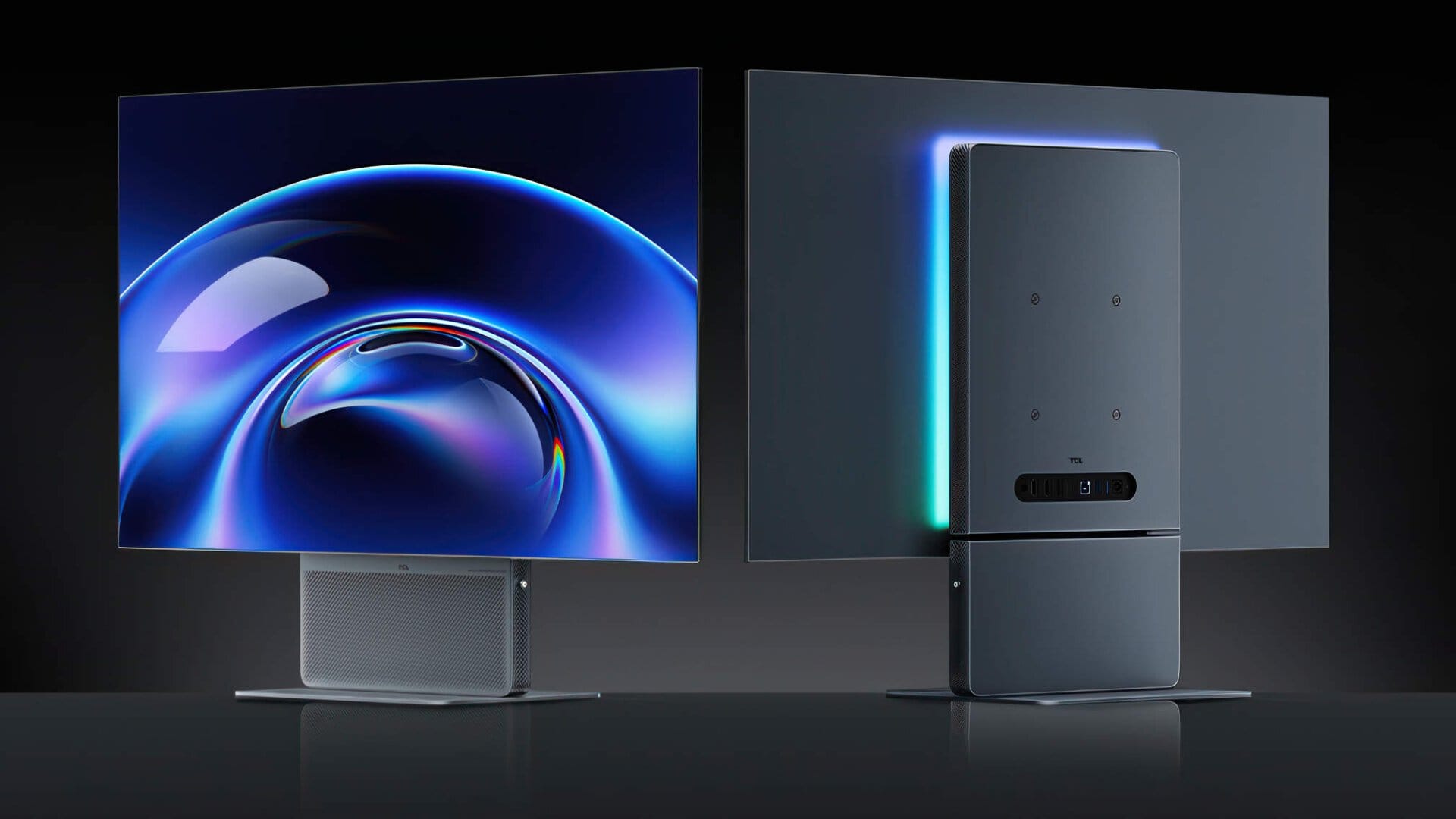 Tcl 32x3b Oled Monitor Front And Back