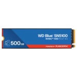 Wd Blue Sn5100 500gb Nvme Pcie Gen4 X4 Okuma 6600mb Yazma 5600mb M 2 Ssd Wds500g5b0e Fc1