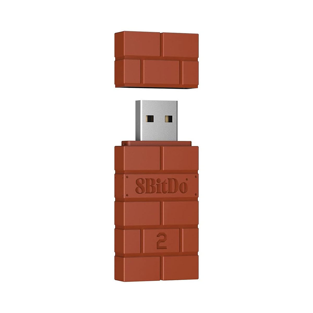 8bitdo 2 Brown Usb Kablosuz Adaptor Fc1