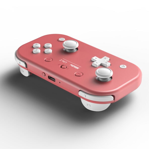 8bitdo Lite 2 Pembe Nintendo Switch Destekli Bluetooth Gamepad Fc4