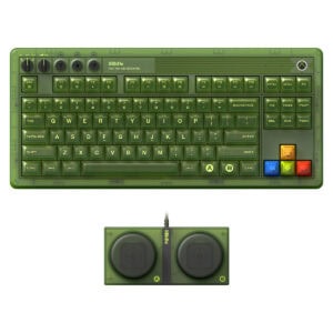 8bitdo Retro 87 Xbox Edition Kailh Jellyfish X Switch Hotswap Kablosuz Ingilizce Mekanik Gaming Klavye Fc1
