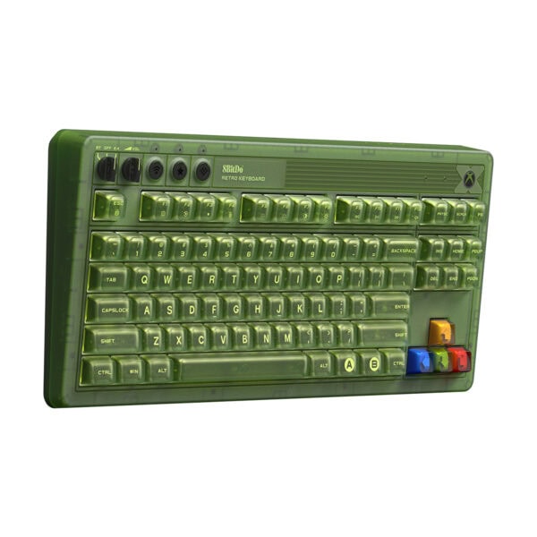 8bitdo Retro 87 Xbox Edition Kailh Jellyfish X Switch Hotswap Kablosuz Ingilizce Mekanik Gaming Klavye Fc3