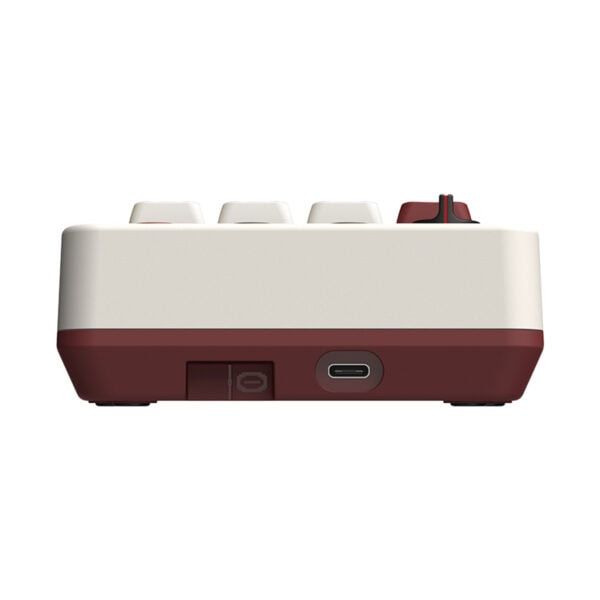 8bitdo Retro Fami Edition Kailh Box White V2 Switch Hotswap Kablosuz Mekanik 18 Tus Numpad Fc4