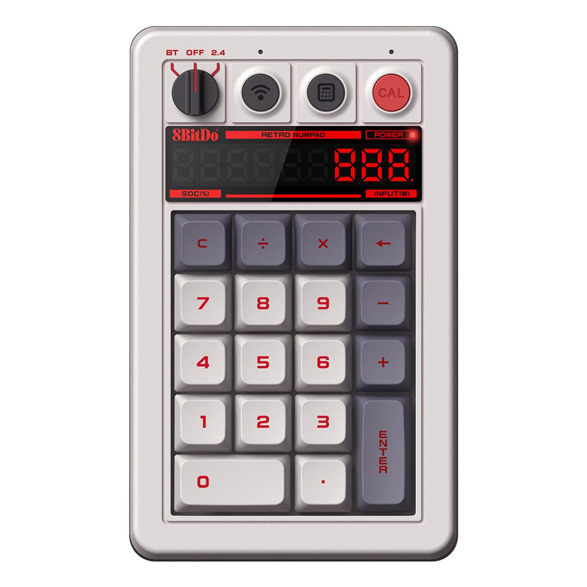 8bitdo Retro N Edition Kailh Box White V2 Switch Hotswap Kablosuz Mekanik 18 Tus Numpad Fc1