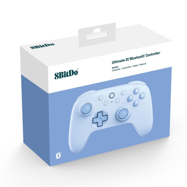 8bitdo Ultimate 2c Mavi Nintendo Switch Uyumlu Bluetooth Gamepad Fc9