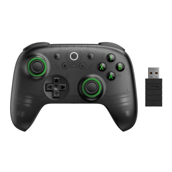 8bitdo Ultimate 2c Transparan Siyah Bluetooth Gamepad Fc8