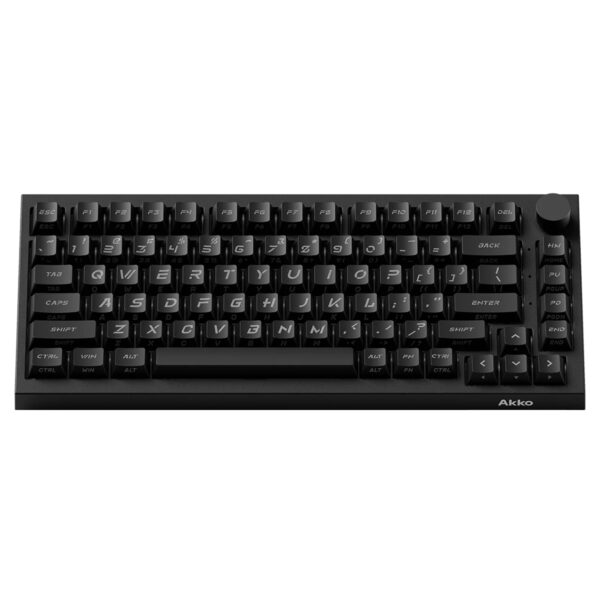 Akko 5075 V5 He Black Z Caps U Prism Manyetik Switch 8k Hz Hall Effect Hotswap Argb Kablosuz Ingilizce Gaming Klavye Fc4