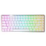 Akko Air 01 Low Profile Cloudy White U Kailh Cloud Switch Hotswap Rgb Kablosuz Ingilizce Mekanik Gaming Klavye Fc1