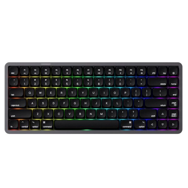 Akko Air 01 Low Profile Ink Black U Kailh Cloud Switch Hotswap Rgb Kablosuz Ingilizce Mekanik Gaming Klavye Fc1