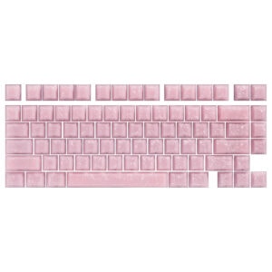 Akko Glassy Carbon Fiber Pink Cherry Double Shot Pcabs 126 Adet Keycap Set Fc1