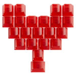 Akko Love Red Cherry Double Shot Pc Shine Through 21 Adet Keycap Set Fc1