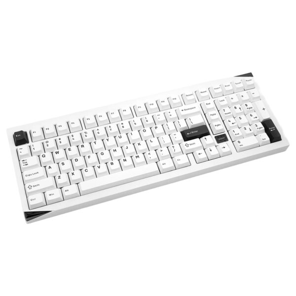 Akko Mineral 02 Via Black On White Stellar Rose Switch Hotswap Rgb Kablosuz Ingilizce Mekanik Gaming Klavye Fc5