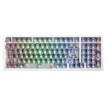 Akko Monsgeek M2 V5 He White Transparent Astroaim Manyetik Switch 8k Hz Hall Effect Hotswap Rgb Kablosuz Ingilizce Gaming Klavye Fc1
